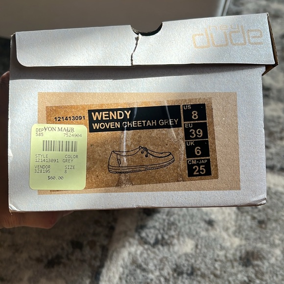 heydude Wendy Cheetah Grey - Picture 7 of 7